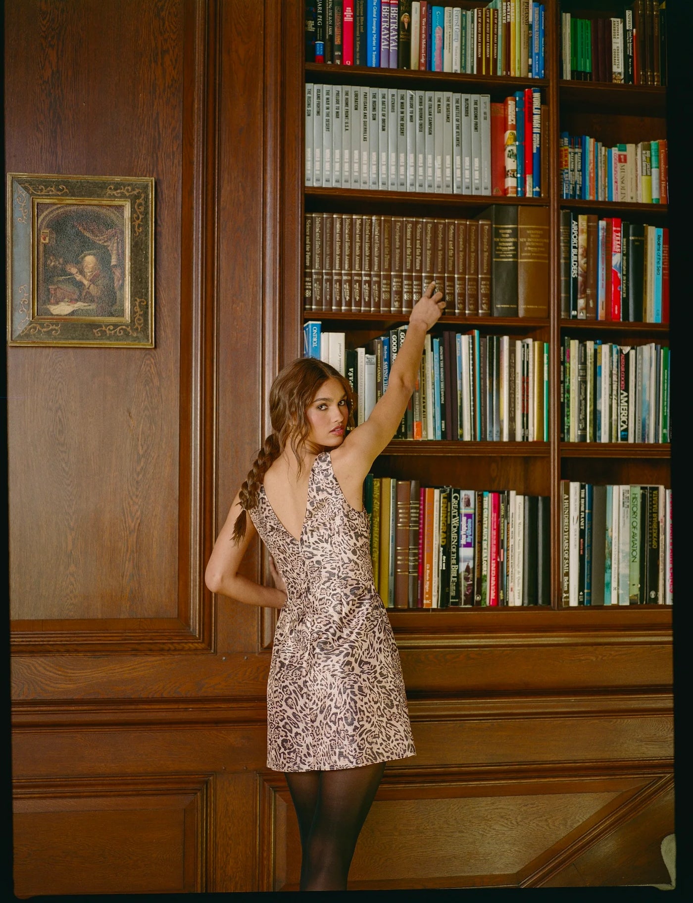 Ren Dress-Leopard