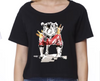 UGA Savage Boxy Tee-Black