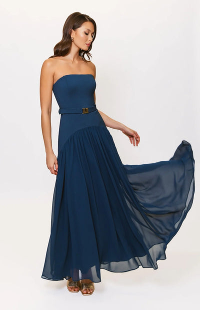 Carmel Dress-Navy