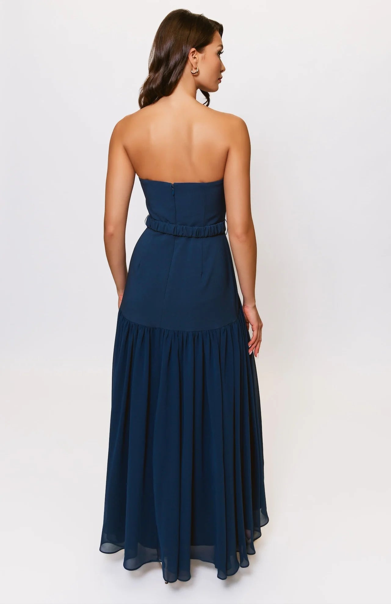 Carmel Dress-Navy