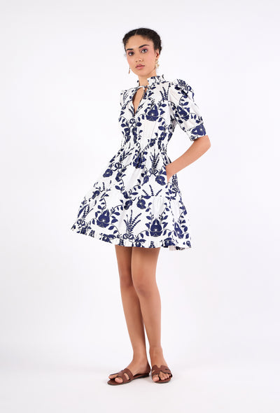 Alice Dress-Lavende Navy