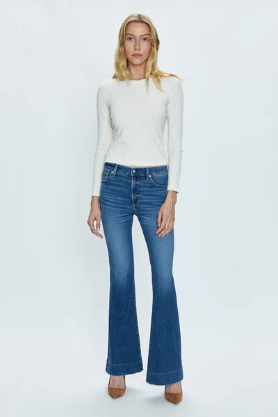 Kinsley Mid Rise Ultra Flare-Avenue