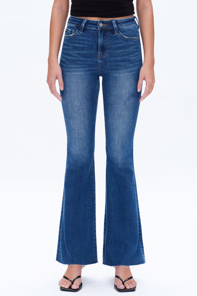 High Rise Flare Midnight Thunder