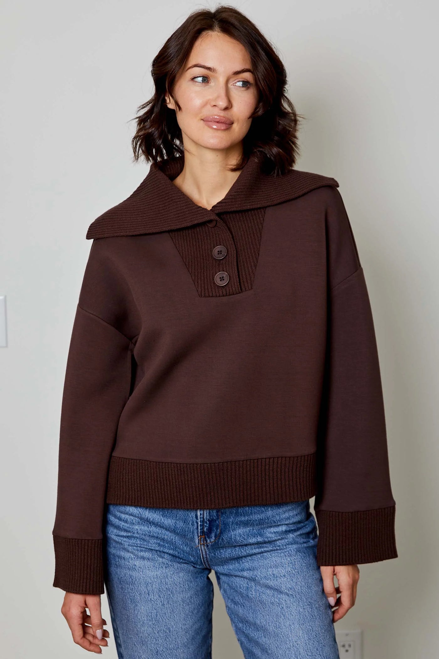 Sheila Pullover - Brown