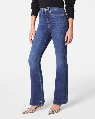 Spanx Flare Jeans-Poseidon