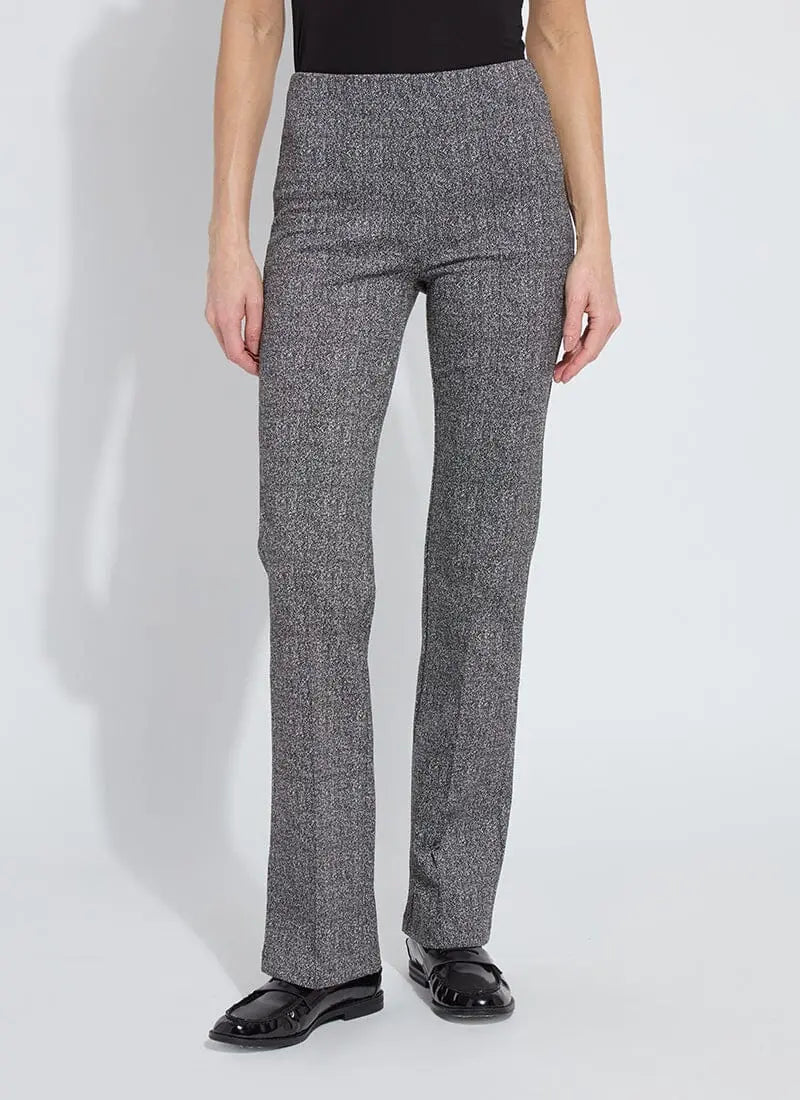 Elysse Wide Leg Pant-Smokey Salt and Pepper