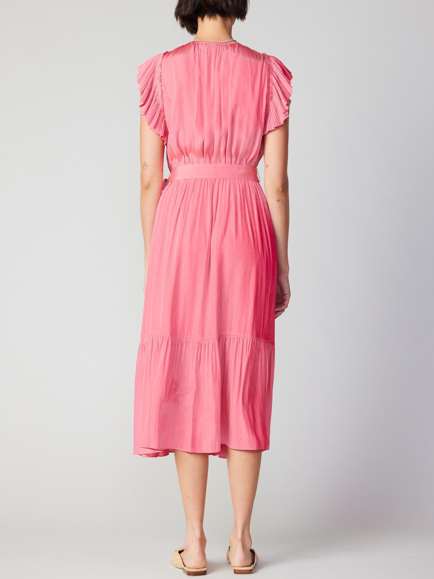 Pink Midori Maxi Dress-Brink Pink