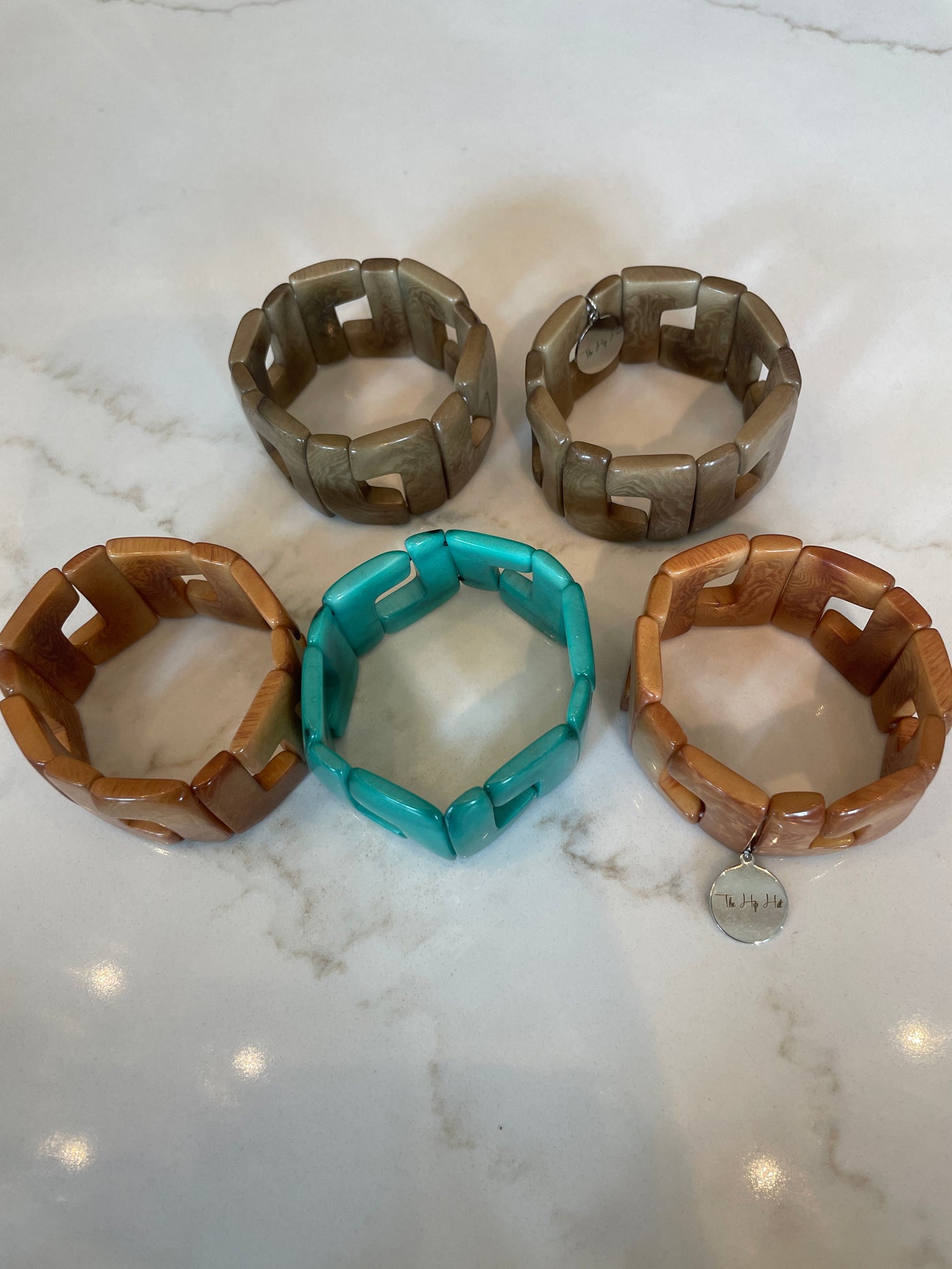 Tagua Square Bracelet