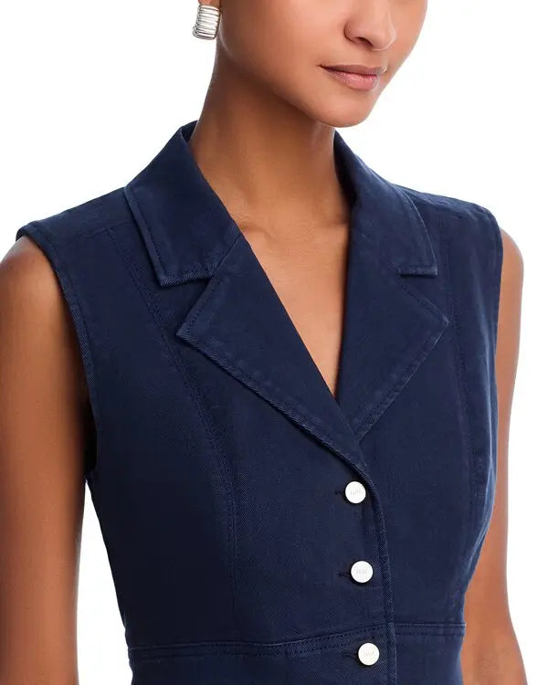 Vida Dress-Vintage Navy Tide