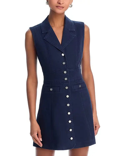 Vida Dress-Vintage Navy Tide