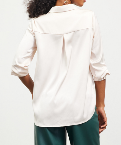 Shell Button Down Top
