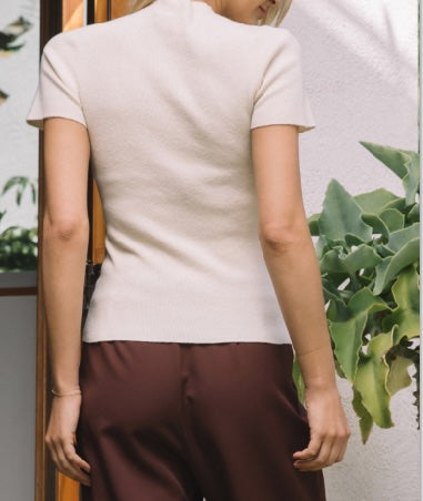 Soft Knit Sweater - Ivory