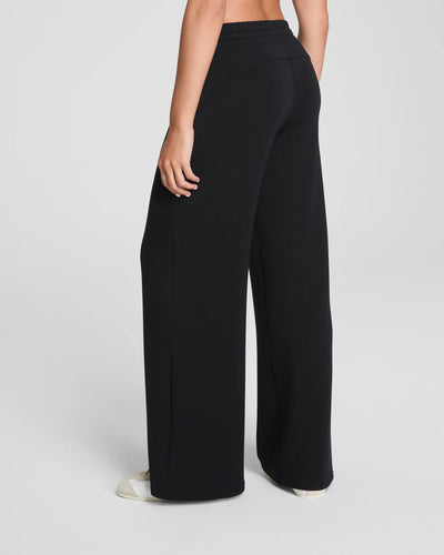 Spanx AirEssentials Wide Leg Pant-Very Black