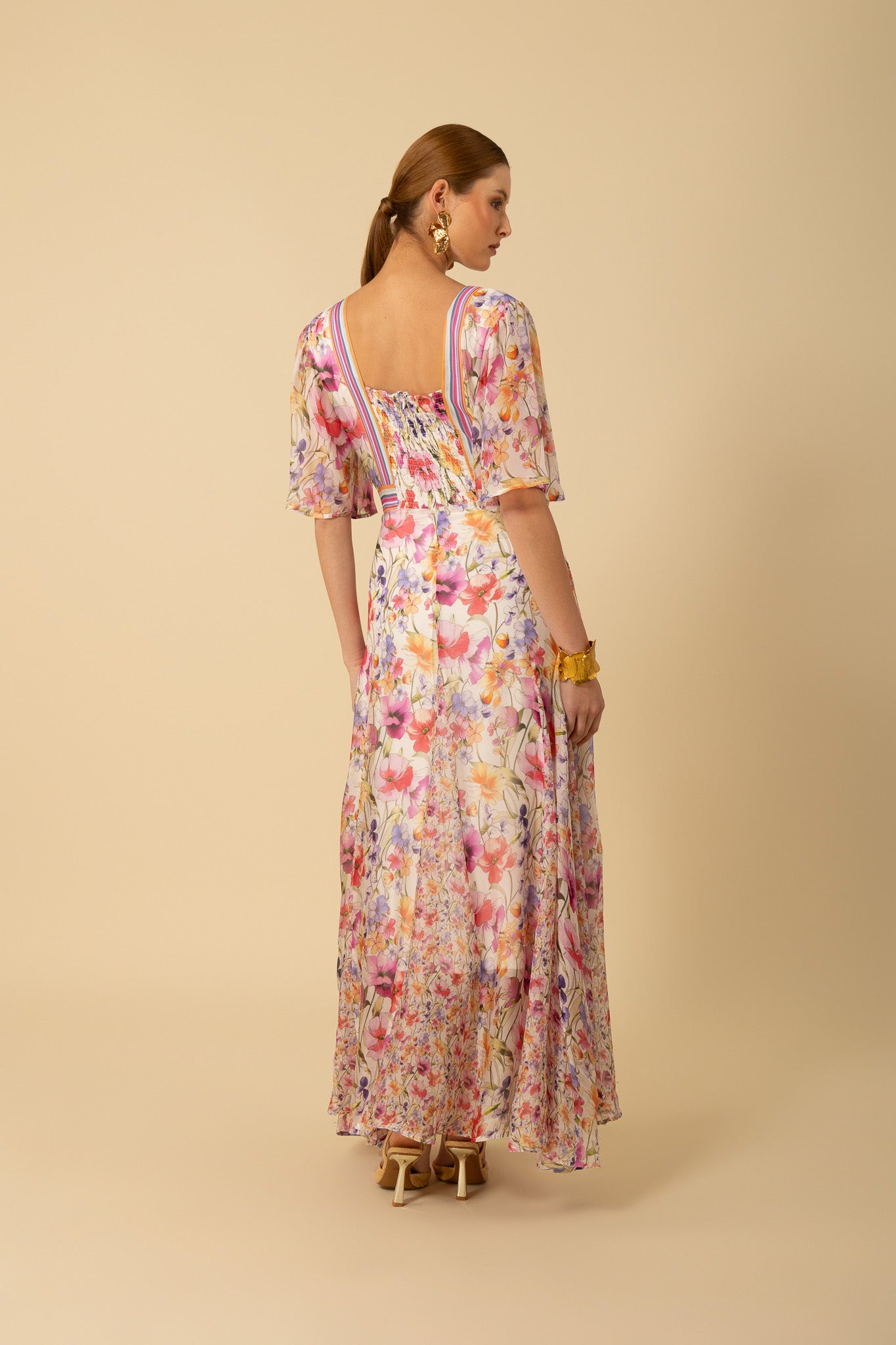 V-Neck Maxi Dress