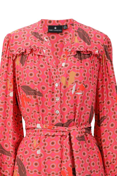 Adele Dress - Beetroot