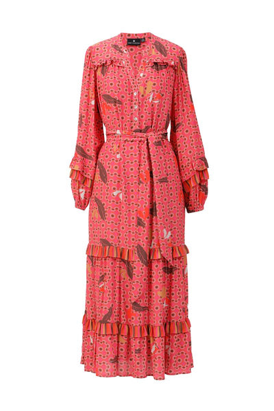 Adele Dress - Beetroot