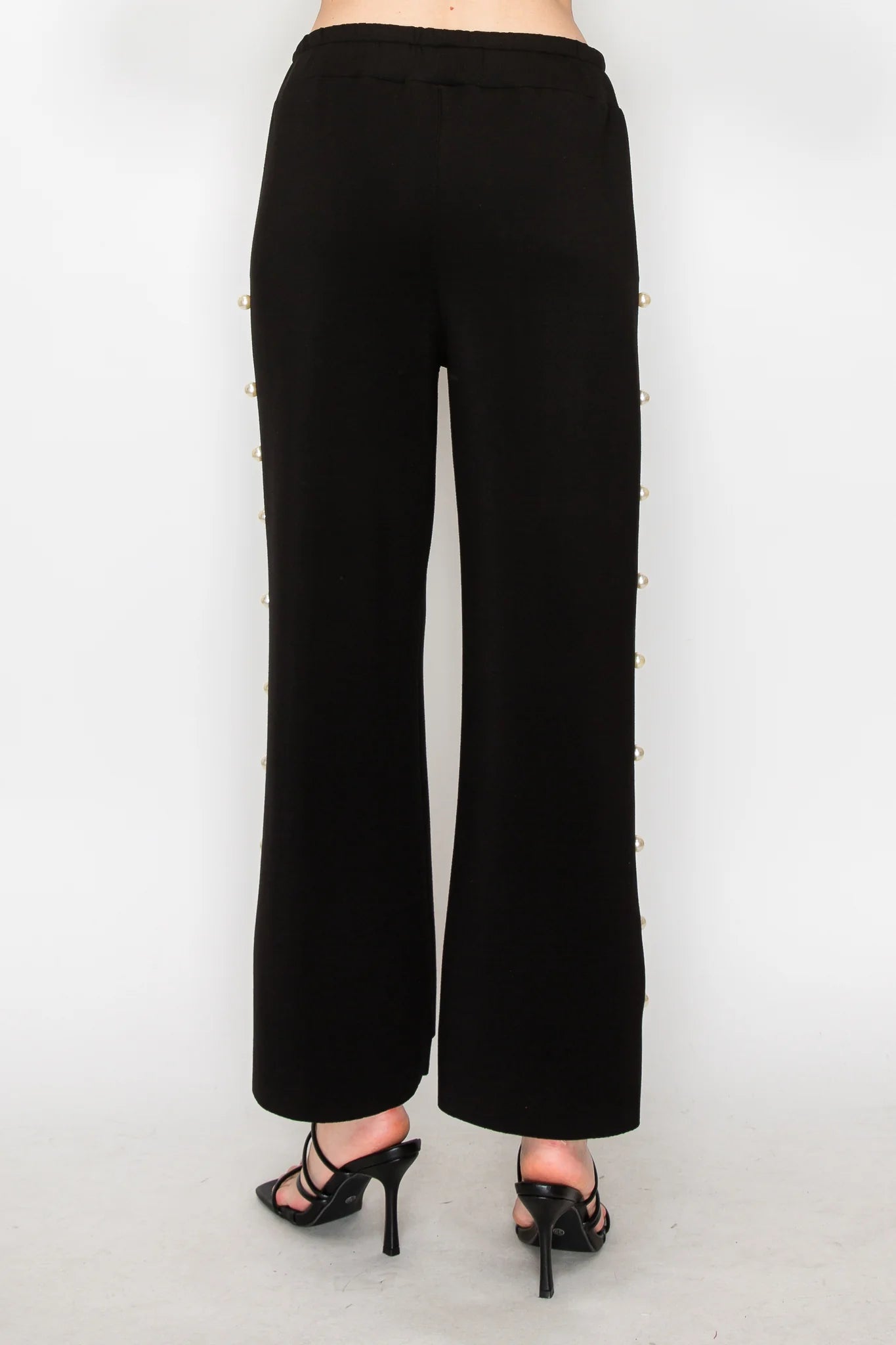 Farrah Pearl Pant-Black