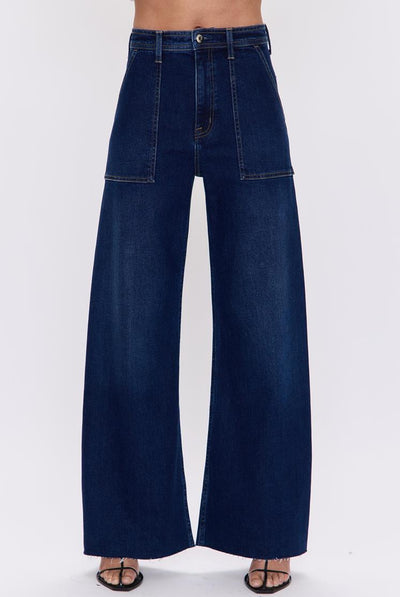 Penny Utility High Rise Wide Leg-Calluna