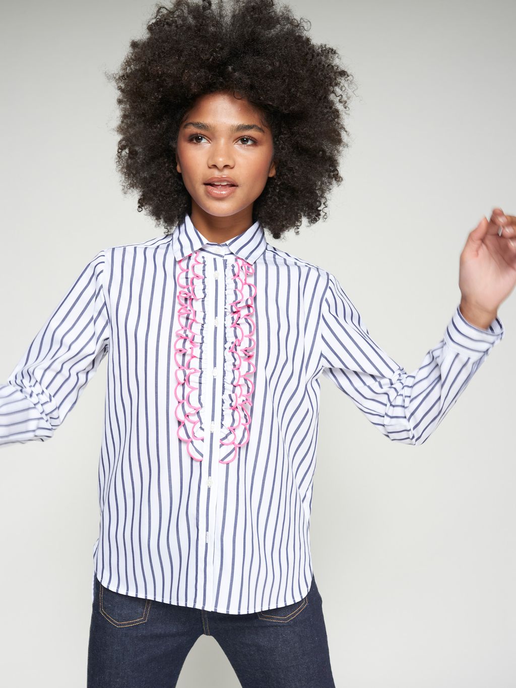 Lionetta Embroidered Top
