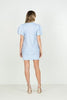 Hampton Mini-Cotton Poplin French Blue Stripe