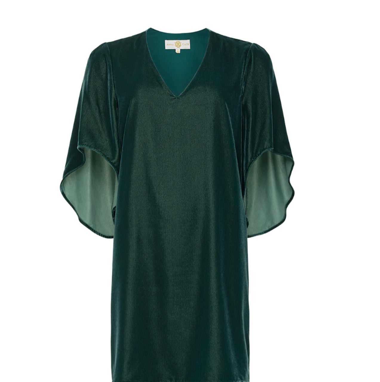 Meredith Dress-Rainforest Velvet