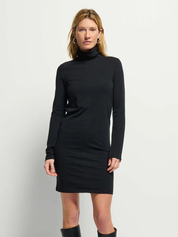 Astrid Dress-Jet Black