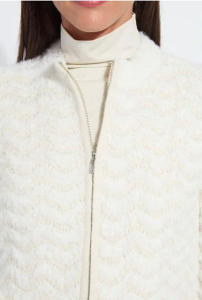 Ivanna Zip Front Knit Bomber