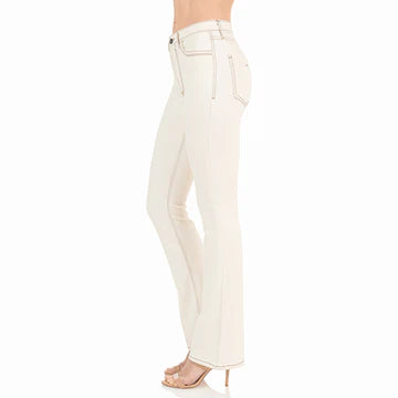 The Starlet Boot Cut- Wonderwall Winter White