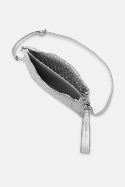 Crossbody Bag-Silver