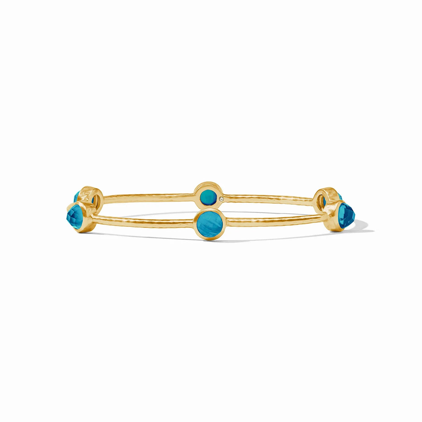 Milano Luxe Bangle-Iridescent London Blue