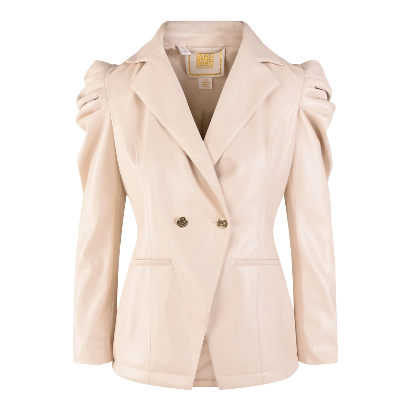 Bradshaw Blazer-Sandshell Vegan Leather