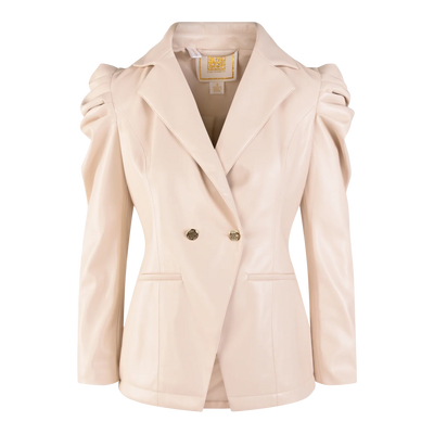Bradshaw Blazer-Sandshell Vegan Leather