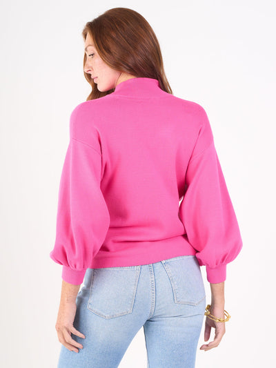 Lolli Knit Sweater-Fuchsia Fedora