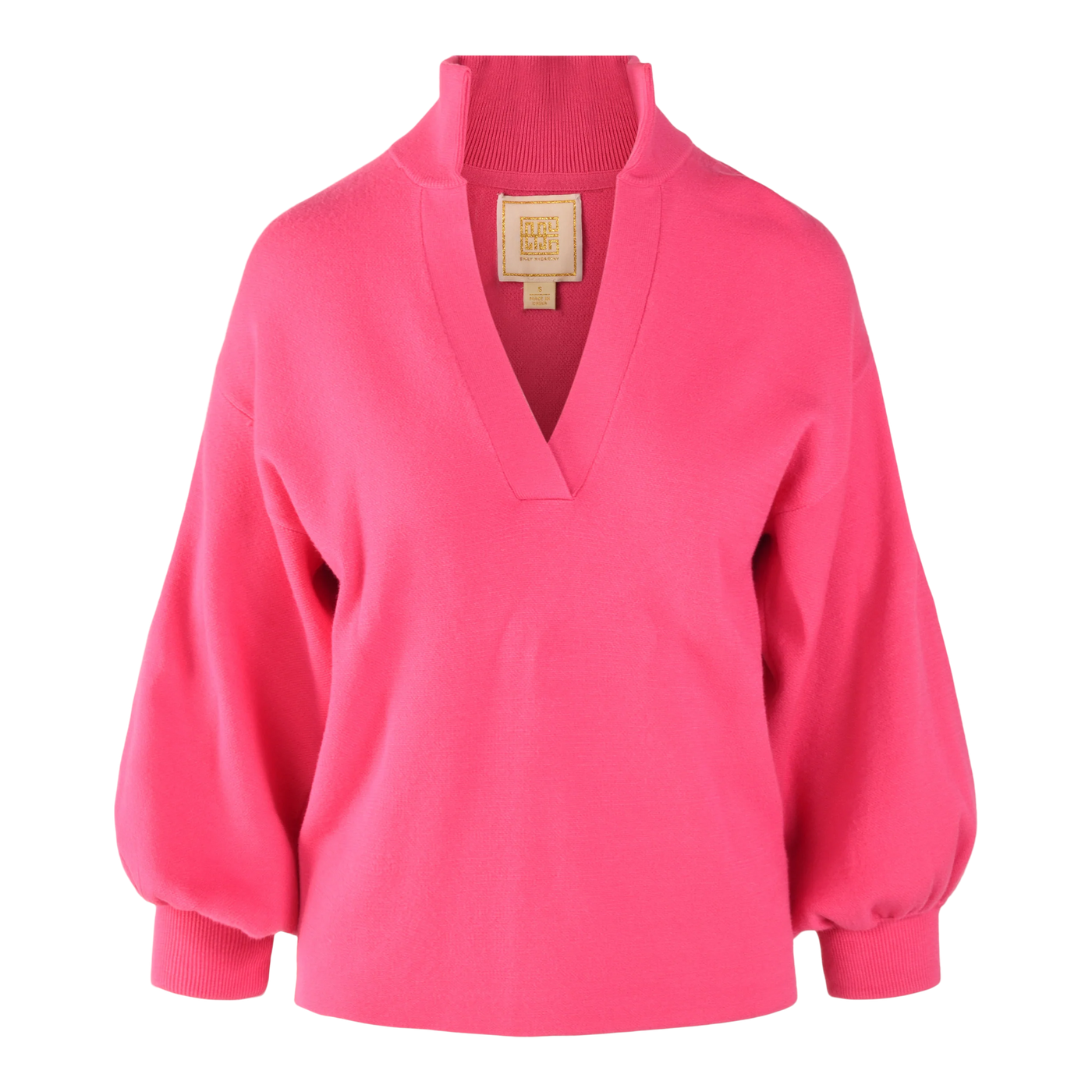 Lolli Knit Sweater-Fuchsia Fedora
