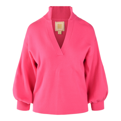 Lolli Knit Sweater-Fuchsia Fedora