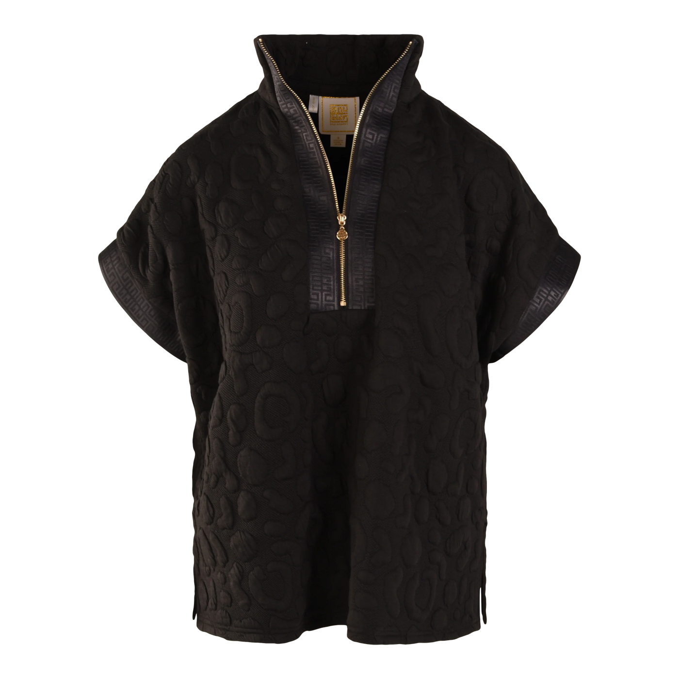 Poppy Pullover-Black Cheetah