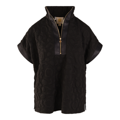 Poppy Pullover-Black Cheetah