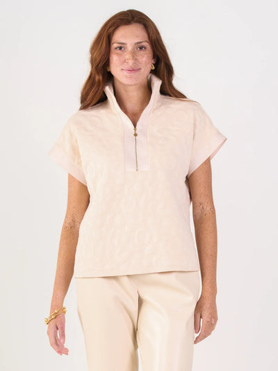 Poppy Pullover-Sandstone Cheetah