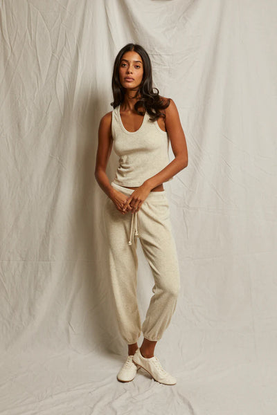 Cruise Loop Terry Tank-Oatmeal