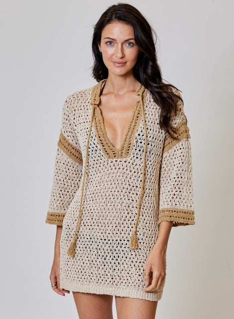Woven Coverup Tunic