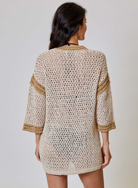 Woven Coverup Tunic