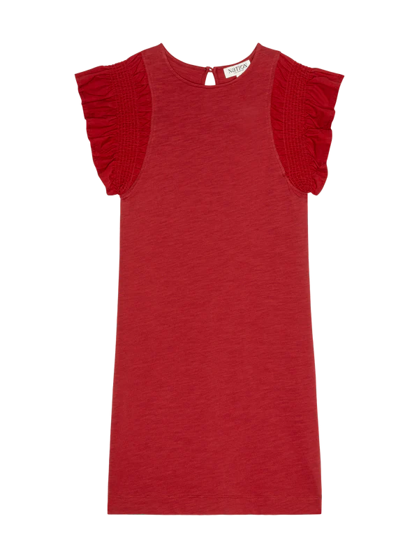 Ellis Ruffle Sleeve Dress