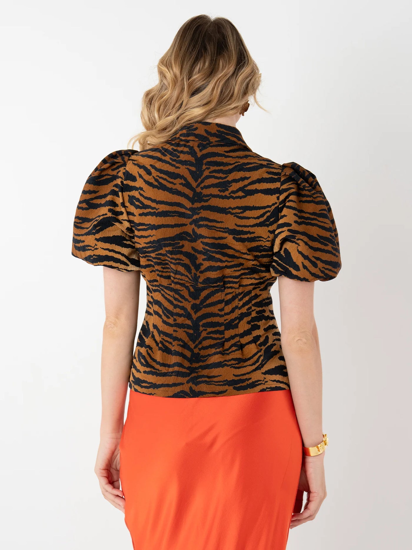 Britt Top-Tiger Jacquard