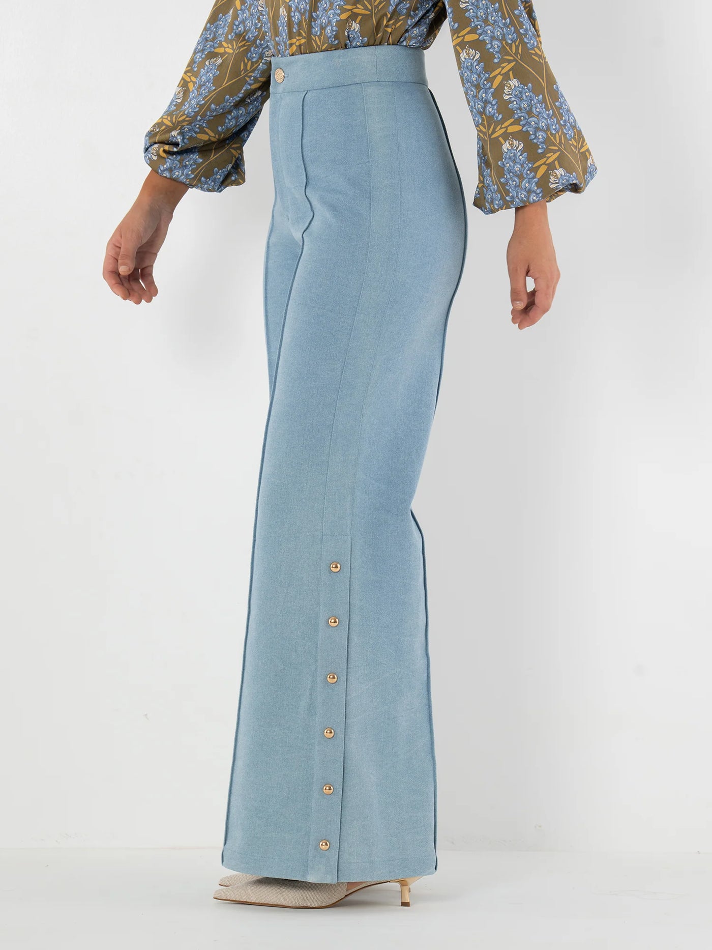 Paisley Pant - Denim