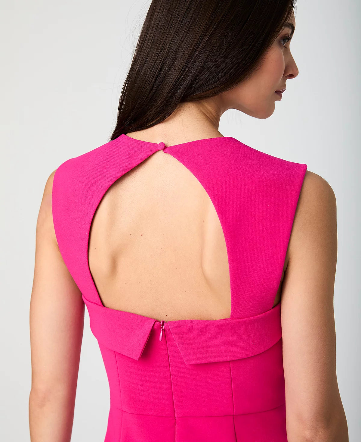 Whisper Collar Mini Dress