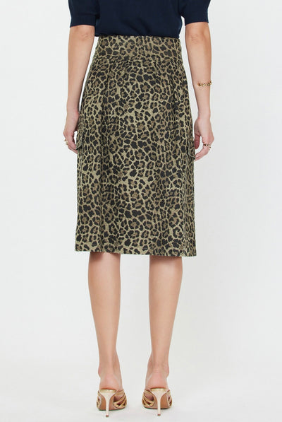 Leopard A-Line Skirt