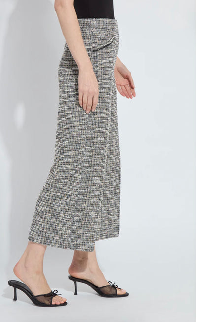 Charlotte Ankle St Tweed Palazzo Pant