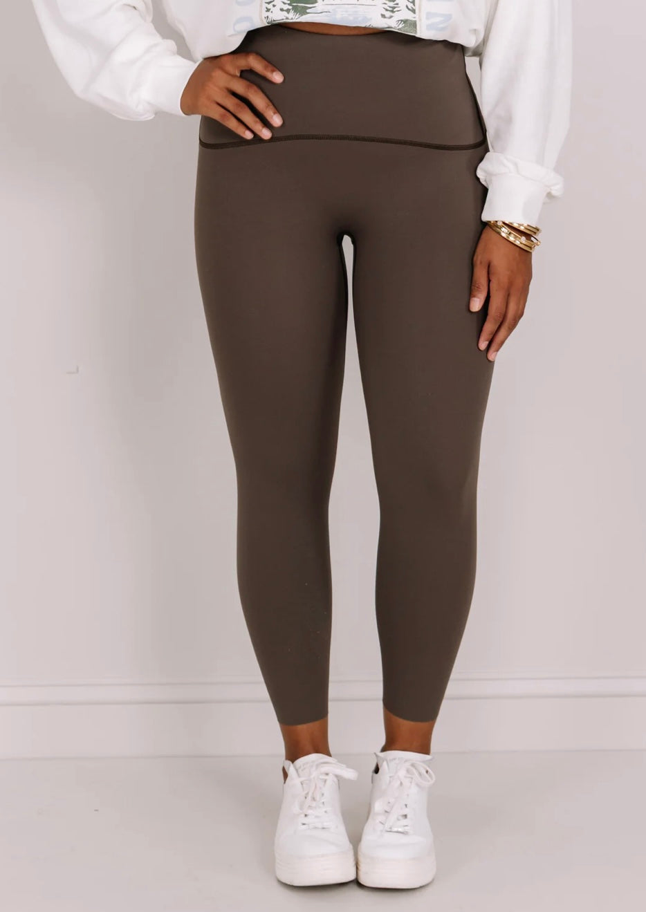Spanx Booty Boost 7/8 Legging-Mineral