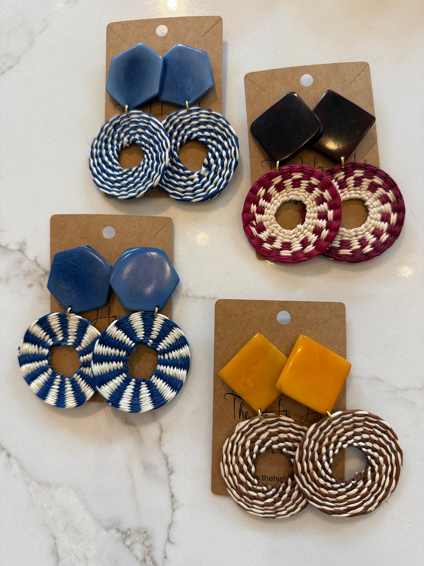 Toquilla Tagua Earrings