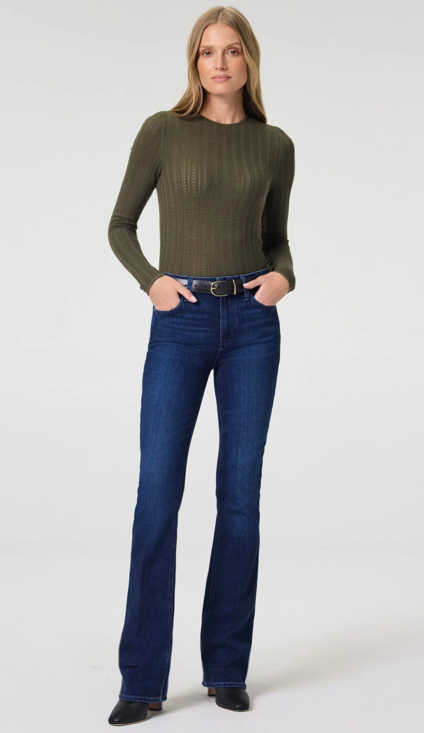 High Rise Manhattan Boot Cut-Glastonbury